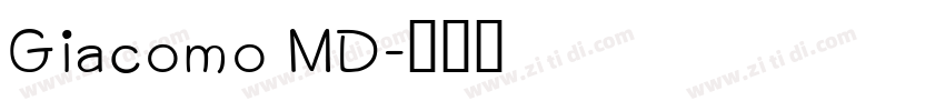 Giacomo MD字体转换